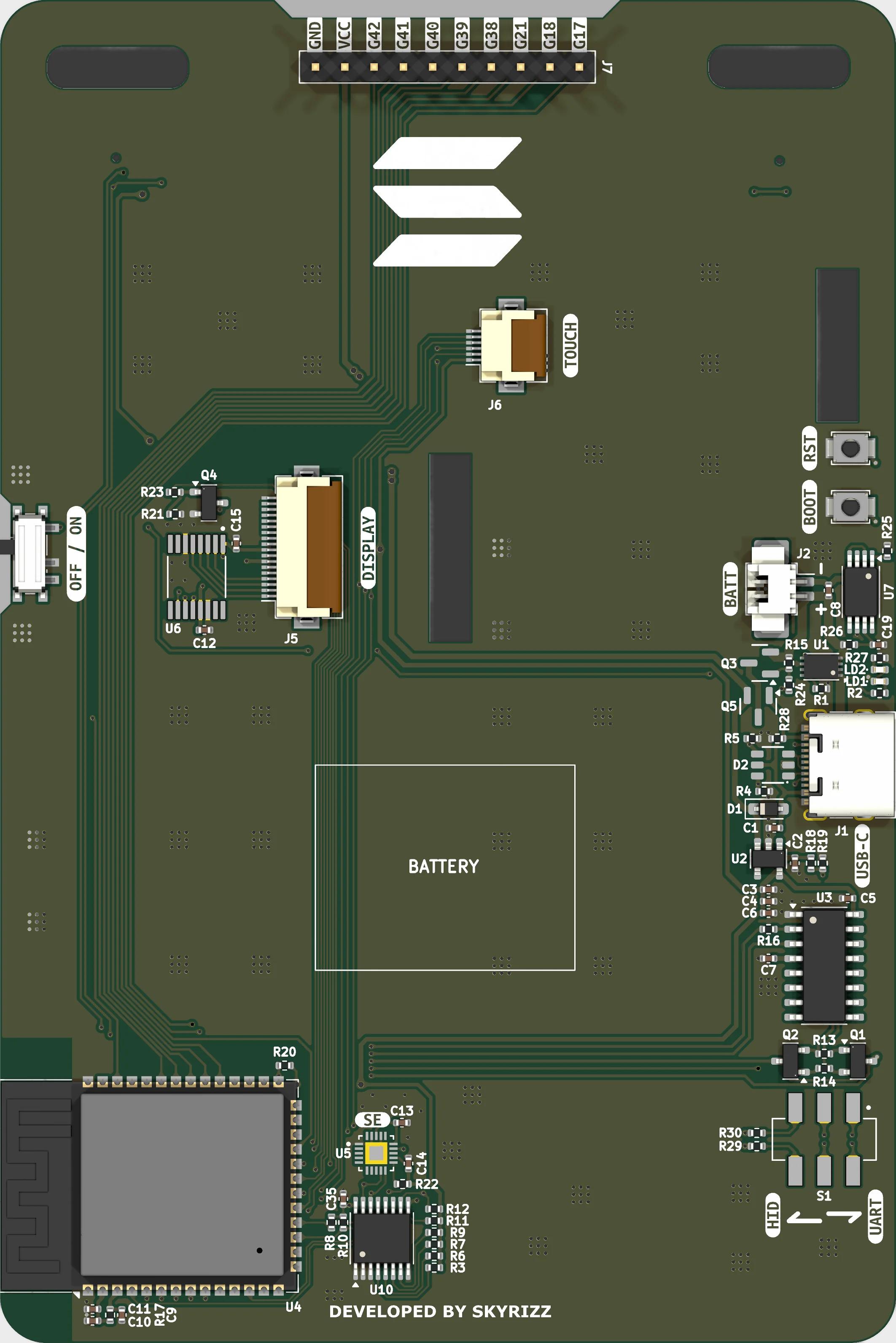 Solana Badge v1, back face